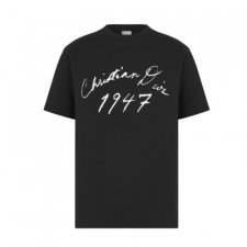 디올 핸드라이팅 Christian Dior 캐주얼 핏 티셔츠 493J696F0554_C980